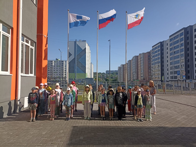 Открытие смены в ДОЛ "Одуванчик".
